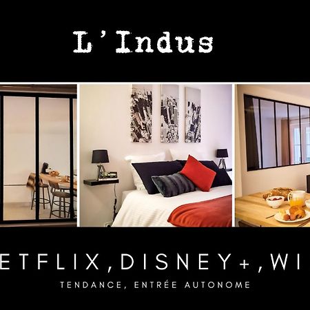 L'Indus 3 Etoiles Wifi, Netflix, Disney, Coeur De Bastide Villefranche-de-Rouergue Exterior photo